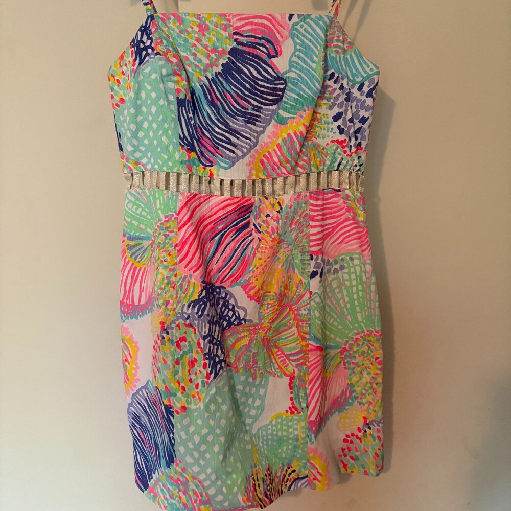 Lilly Pulitzer romper Dress, Size 4, Multi-colored